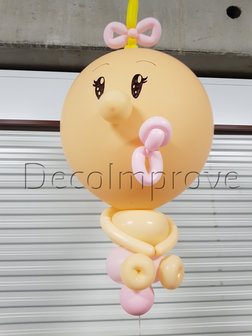 Grote Baby Ballondecoratie