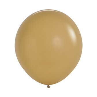 Sempertex Fashion Solid Bruin Latex Ballonnen 45cm 25st Latte