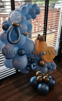 Kleine Prins op de Maan Baby Jongen Ballondecoratie