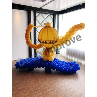 Aladdin Wonderlamp Ballondecoratie