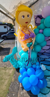 Zeemeermin Ballondecoratie