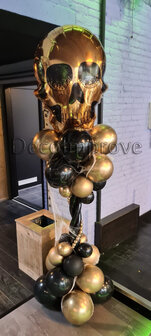 Ballonnenpilaar Luxe Gouden Skelet