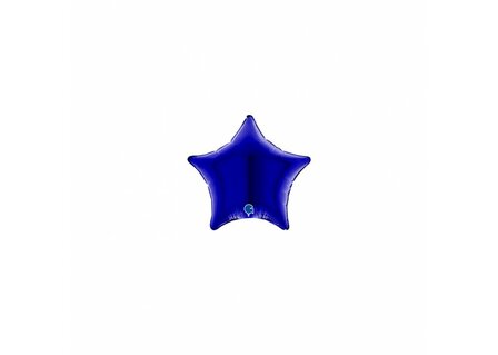 Grabo Donker Blauw Ster Folie Ballon 10cm