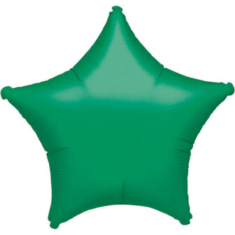 Anagram Groen Ster Folie Ballon 48cm