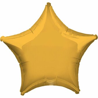 Anagram Goud Ster Folie Ballon 60cm