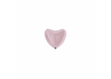 Grabo Pastel Roze Hart Folie Ballon 10cm