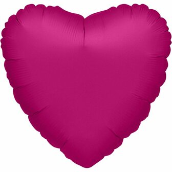 Anagram Fuchsia Hart Folie Ballon 81cm