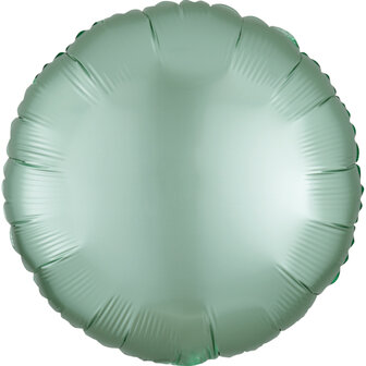 Anagram Mint Groen Zijdeglans Folie Ballon 43cm