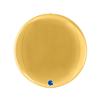 Grabo Goud Orbz Folie Ballon 29cm Gold