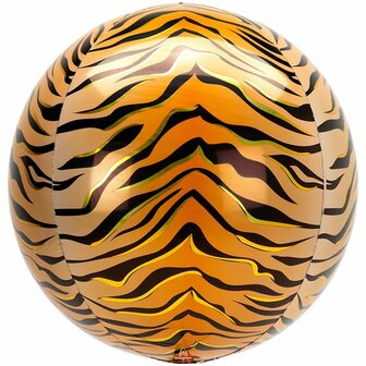 Anagram Dierenprint Tijgerprint Orbz Folie Ballon 40cm