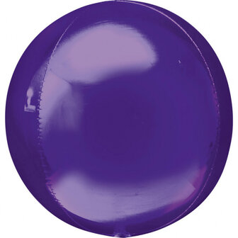 Anagram Paars Orbz Folie Ballon 40cm Purple