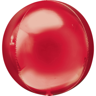 Anagram Rood Orbz Folie Ballon 40cm Red