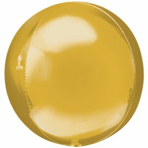 Anagram Goud Orbz Folie Ballon 40cm Gold