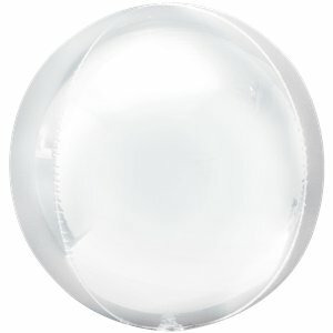 Anagram Wit Orbz Folie Ballon 40cm White