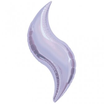 Anagram Lilac Curve Folie Ballon 91cm