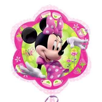 Anagram Minnie Mouse Bloem JuniorShape Folie Ballon 38cm