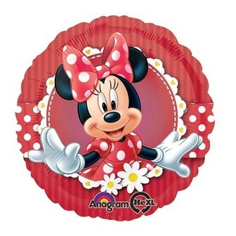 Anagram Minnie Mouse Cafe Folie Ballon 45cm
