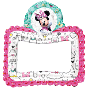 Anagram Minnie Mouse Handige Hulpjes Selfie Fotoframe Folieballon 