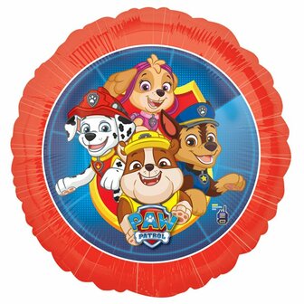 Anagram Paw Patrol Vrienden Folie Ballon 45cm