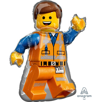 Anagram Lego Movie 2 Emmet SuperVorm Folie Ballon 81cm