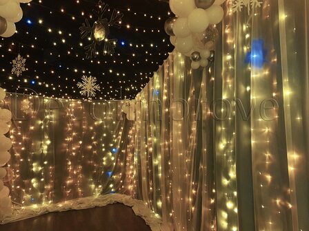 Winter Wonderland Sprankelende Lichtjestunnel