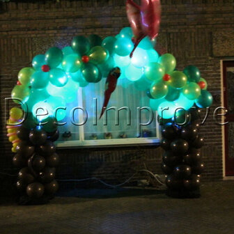 Ballonnenboog Jungle Boom inclusief Dieren met LEDverlichting