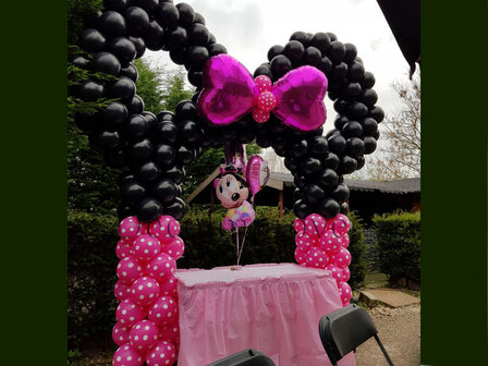 Ballonnenboog Minnie Mouse Polkadots