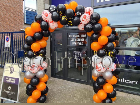 Ballonnenboog Standaard Halloween Enkeldeurs Clusters van 4