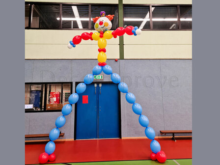 Ballonnenboog Helium Vrolijke Clown