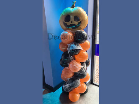 Ballonnenpilaar Standaard Pompoen Halloween