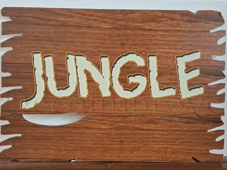 Foamboard Hout &#039;Jungle&#039; Verhuur