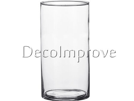 Windlicht Glas Cilinder 15cm