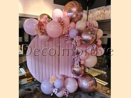 Rosegold met Bloemen Setting Small