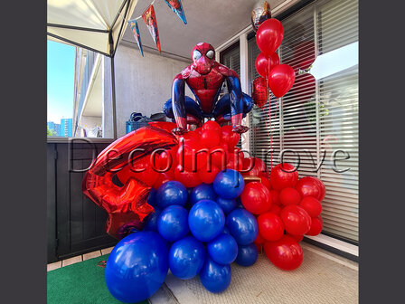 Spiderman Organic Cakesetting