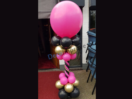 Ballonnenpilaar Luxe Hotpink
