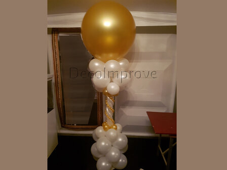 Ballonnenpilaar Luxe Goud