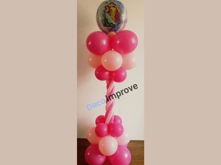 Ballonnenpilaar Luxe Disney Prinsessen