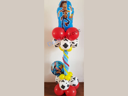 Ballonnenpilaar Luxe Toy Story Cowboy Woody