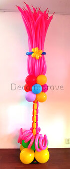 Trolls Poppy Luxe Ballonnenpilaar