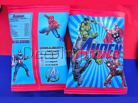 Chipszak Gepersonaliseerd &quot;Avengers&quot;