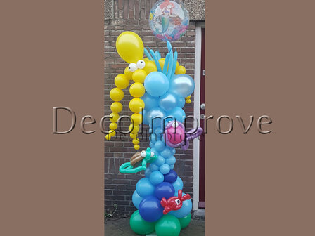 Ballonnenpilaar Deluxe Diepzee Onderwater