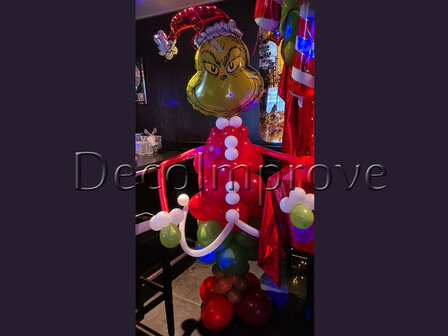 Ballonnenpilaar Grinch Deluxe