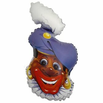 Zwarte Piet Supervorm Folie Ballon 65cm