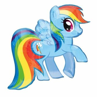 Anagram My Little Pony Rainbow Dash Supervorm Folie Ballon 71cm