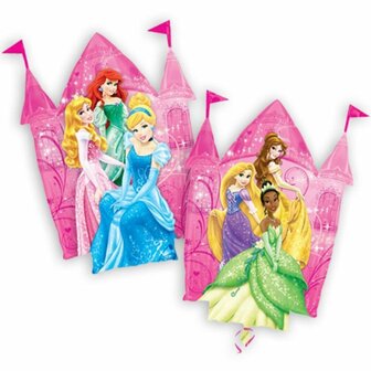 Anagram Disney Prinsessen Kasteel SuperVorm Folie Ballon 88cm
