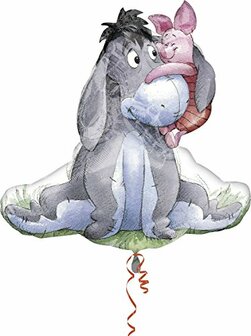 Anagram Eeyore en Knorretje SuperVorm Folie Ballon 78cm