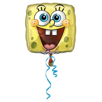 Anagram Spongebob Squarepants Vierkante Folie Ballon 45cm
