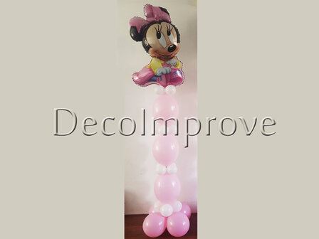 Baby Minnie Helium Ballonnenpilaar