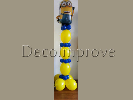 Minions Helium Ballonnenpilaar