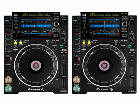 Pioneer CDJ2000 NXS2 CDspelers Set VERHUUR